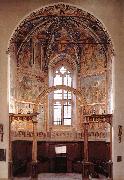GOZZOLI, Benozzo View of the main apsidal chapel dfg china oil painting artist